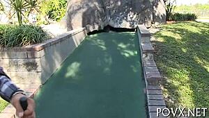 Petite Barely Legal Teen Delivers Sloppy Suck Before Hard Fuck