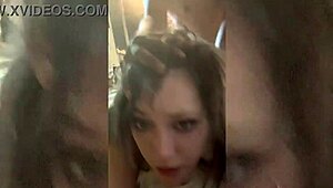 white slut moans black lives matter while black master dominates her with rough doggystyle creampie?