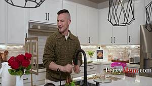 pov milf mommy cougar spreads thick thighs in taboo mother-in-law roleplay fuck