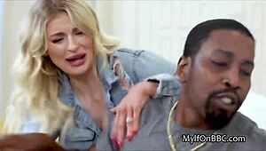 imagine that bigot blonde neighbor gagging on rough BBC pounding her tight spots