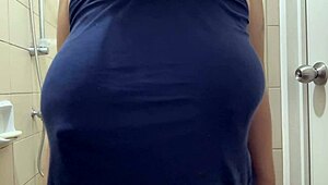 hey indian milf loves showing off her milky huge boobs on cam