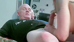 Zoey Portland teases stepdaddy with new pussy stretching toy for his monster cock fit