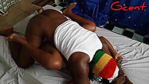 Lagos babe screams as bbc rips tight pussy missionary style hard